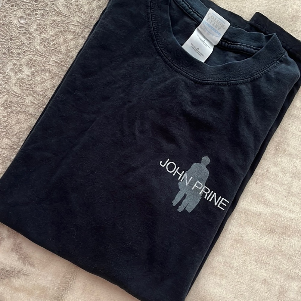 John Prine concert tee shirt